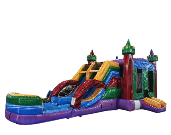 Euro Marbled Combo Bounce House Rental Sebring FL