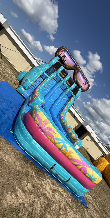 21’ TRIPLE LANE TROPICAL SUNRISE