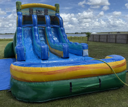 16’ TIKI CENTERCLIMB WATERSLIDE
