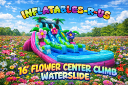 16’ flower slide center climb