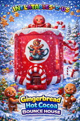 GINGERBREAD BOUNCE HOUSE